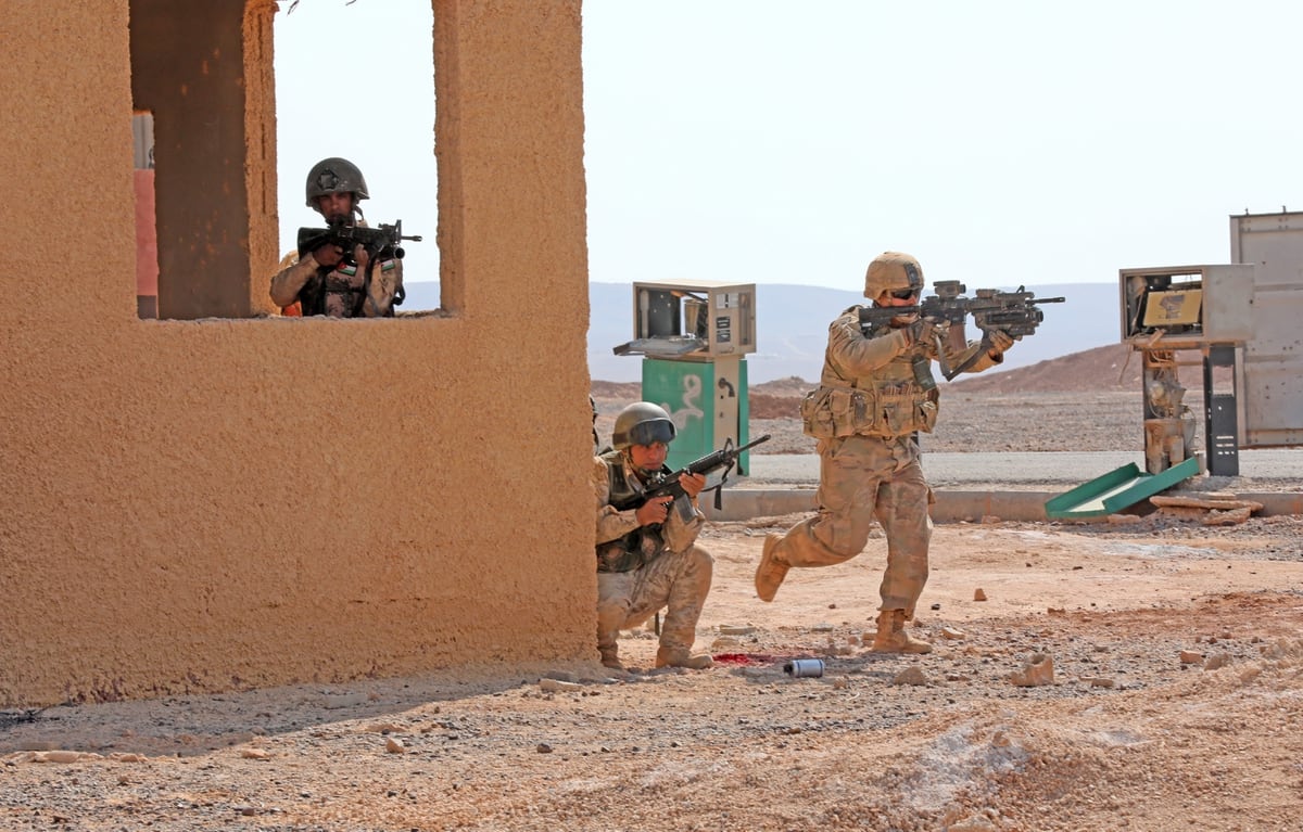 Largest Middle East Military Exercise Features Army Marine Ground