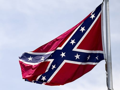 The Confederate battle flag is now effectively banned from almost all places on military installations. (David Goldman/AP)