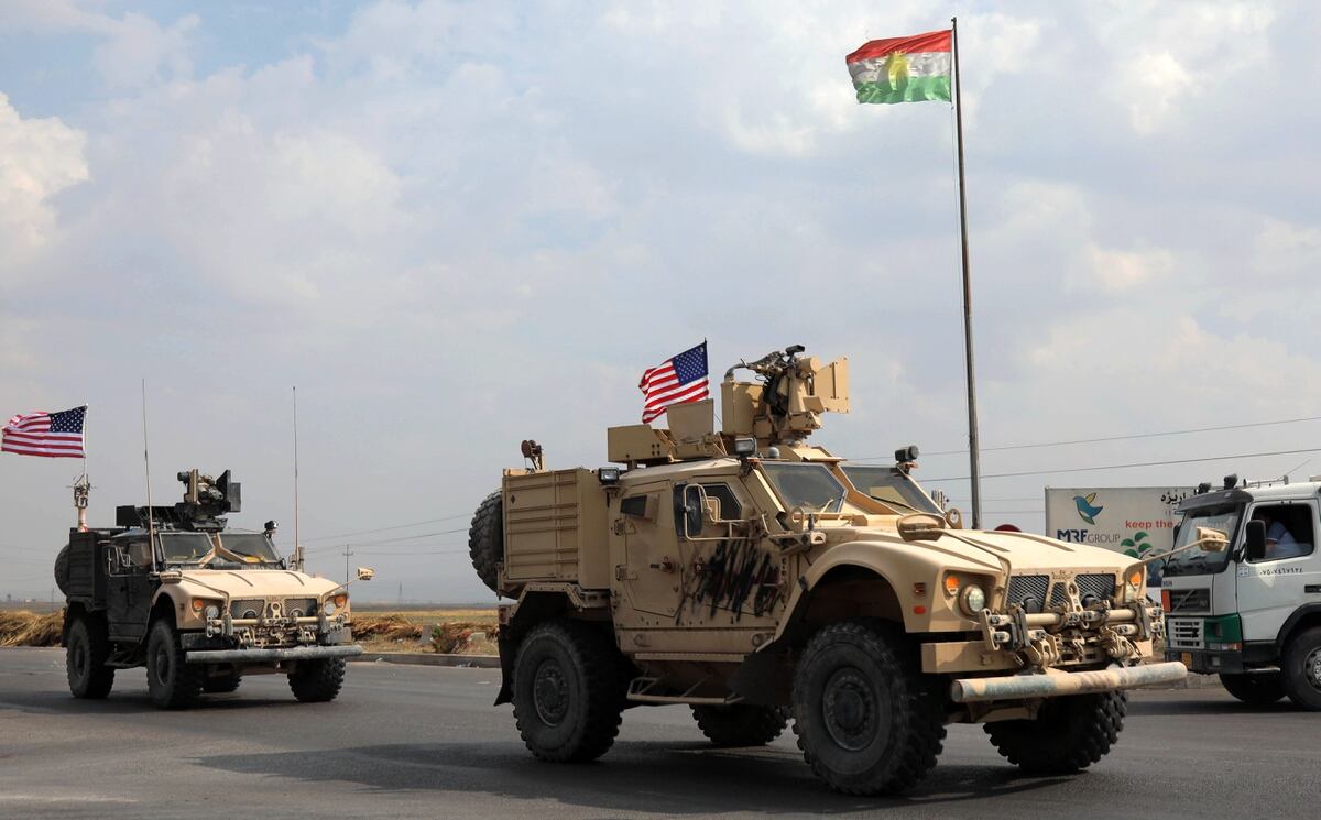 Us Troops Relocating From Syria Have Four Weeks To Stay In Iraq