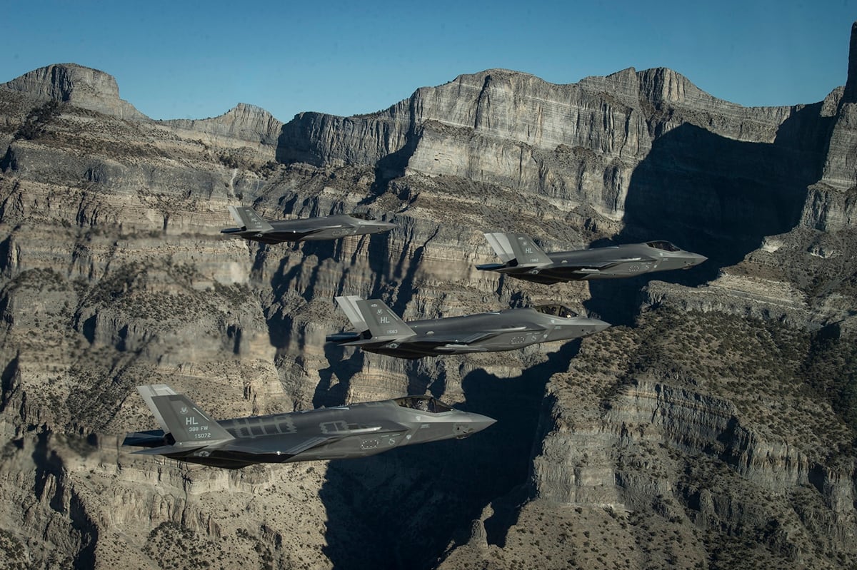 Hill Air Force Base launches record number of F-35s