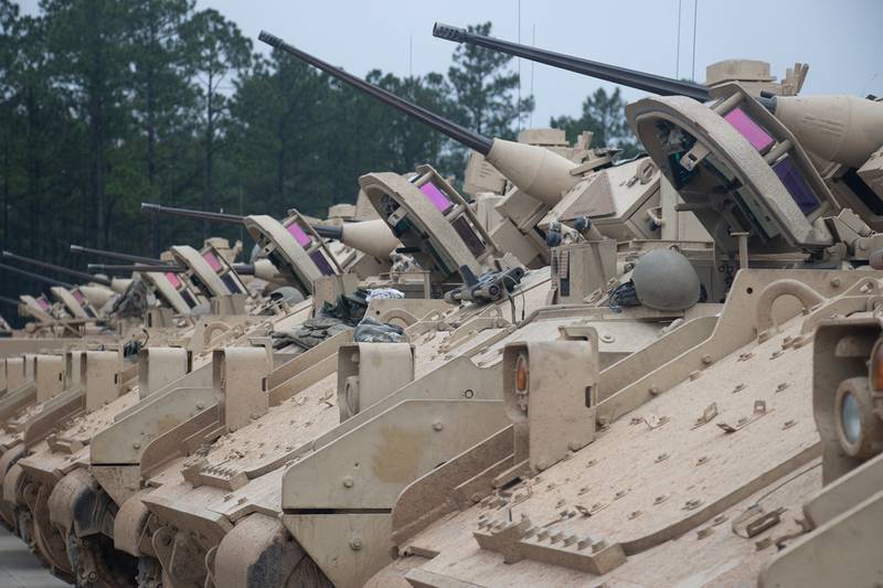 M2A2 Bradley Fighting Vehicles