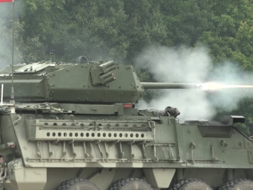 New Upgunned Stryker Arrives In Europe
