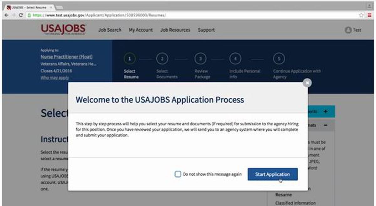 OPM updates the application process on USAjobs.gov