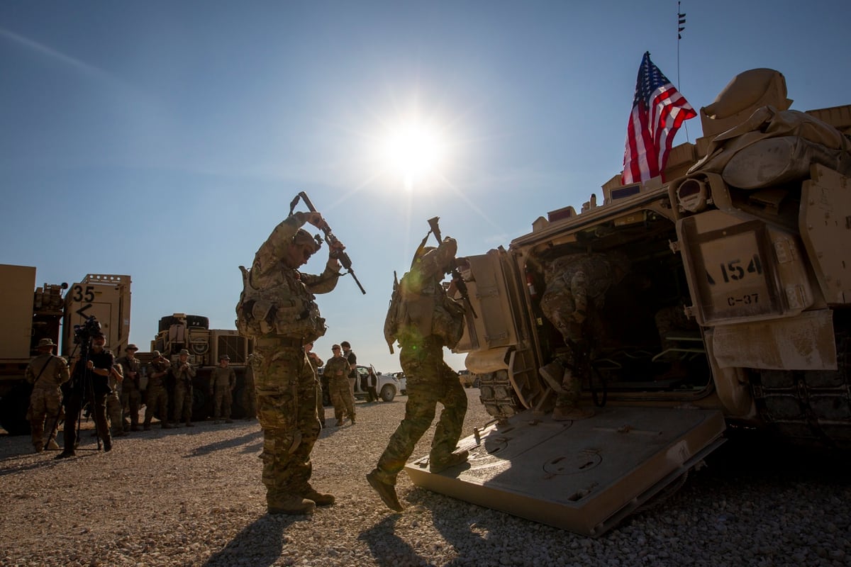 American troops at Syria base say they’ll keep pressure on ISIS