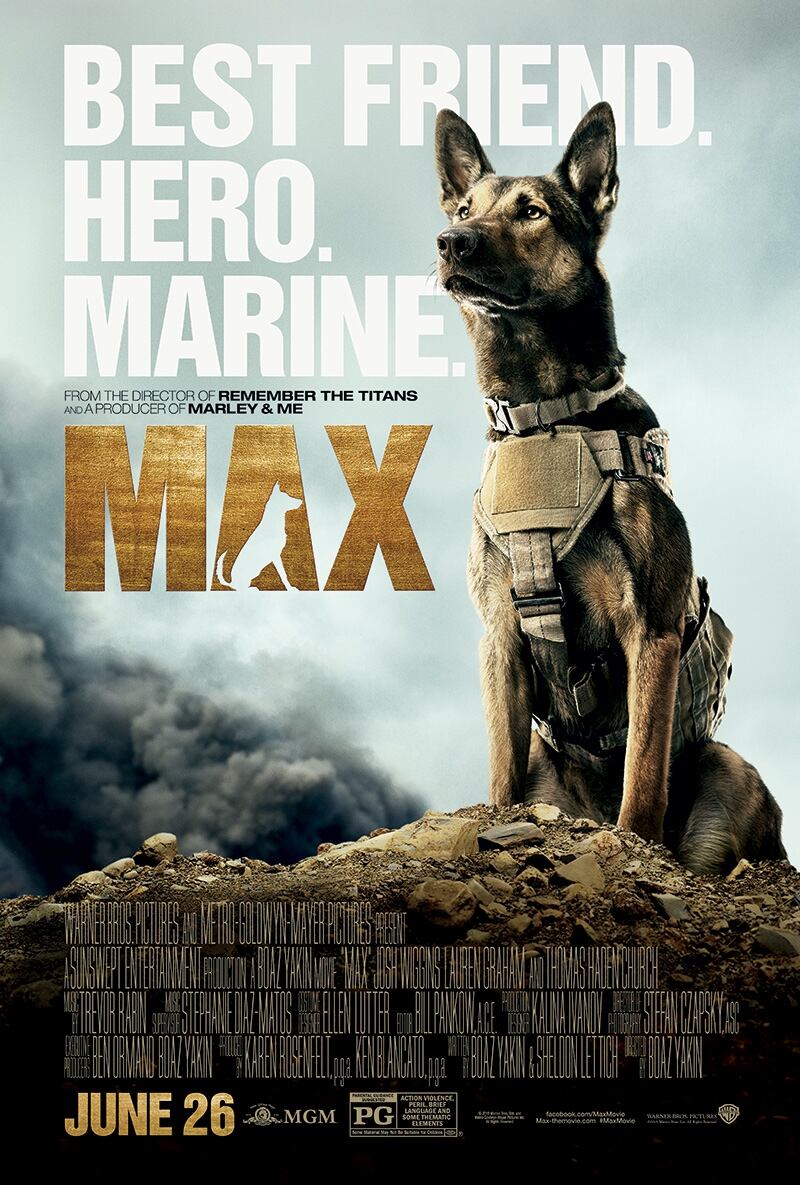 War Dog Movie Max Honors Four Legged Troops