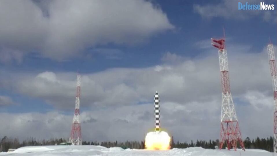 Russia Launches Satan 2 Missile