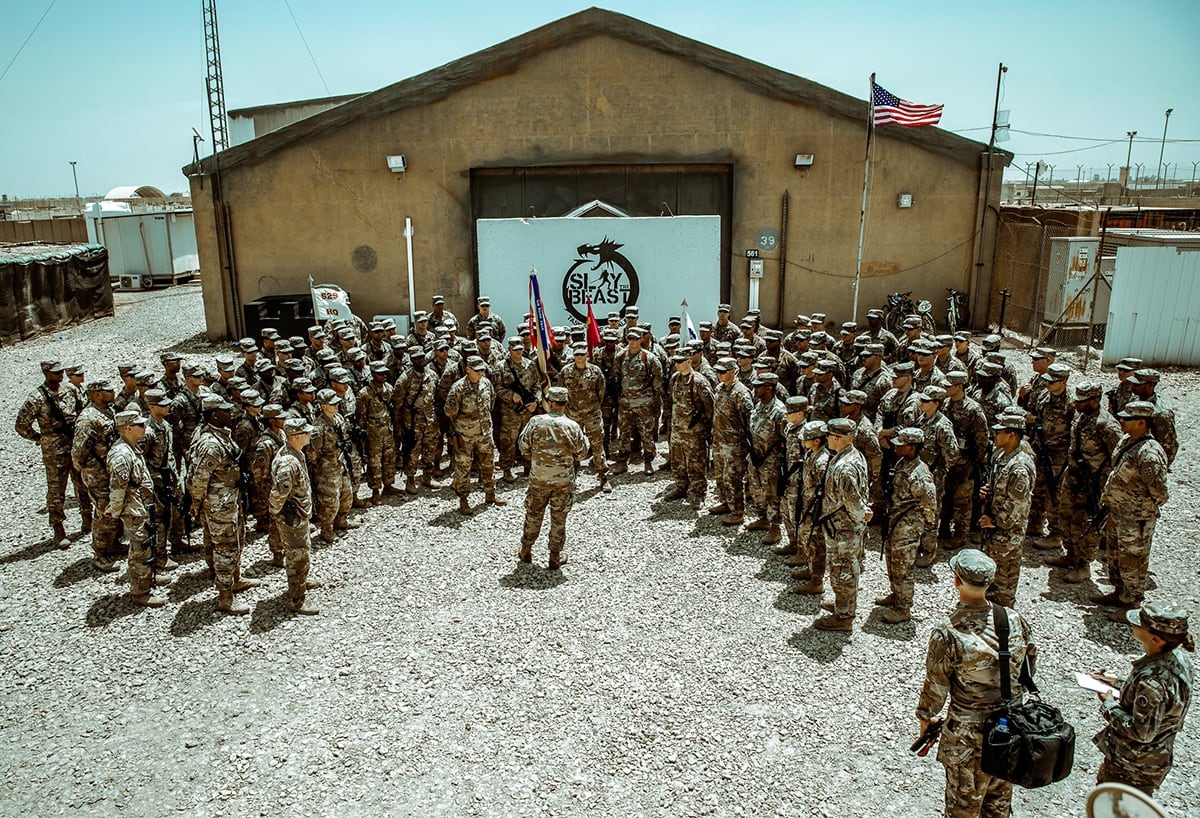 Rockets land in Iraq s Camp Taji home to US military personnel