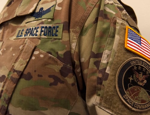 Space Force is looking to transition Air Force cyber operators to its ranks within the next year, however, those forces will not be part of the joint U.S. Cyber Command cyber mission force quite yet. (U.S. Air Force photo by Tech. Sgt. Robert Barnett)