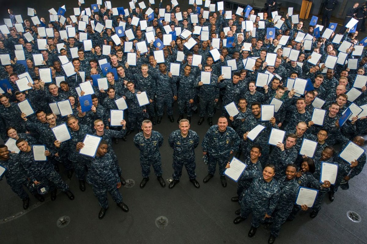 Best commands in the navy to make rank