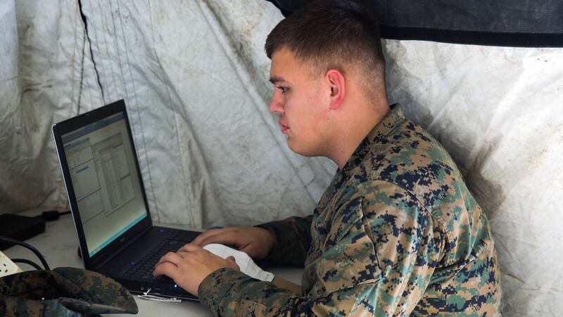 Cyber protection teams are being aligned to each MEF. (Marine Corps)