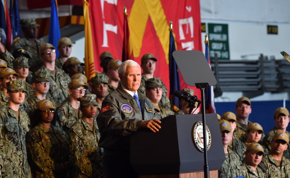 Truman Sailors Ordered To Clap Like We Re At A Strip Club For Pence Visit