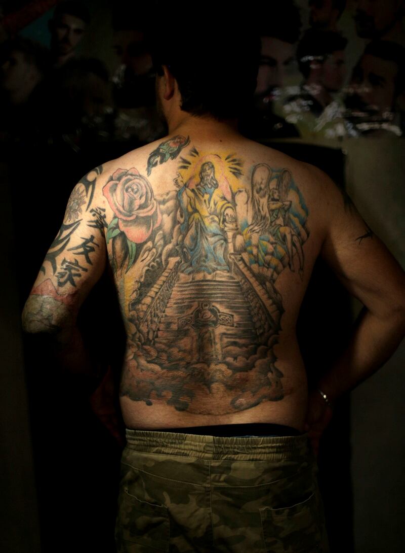 Iraqi Troops Seek Tattoos To Cover Their Scars Of War
