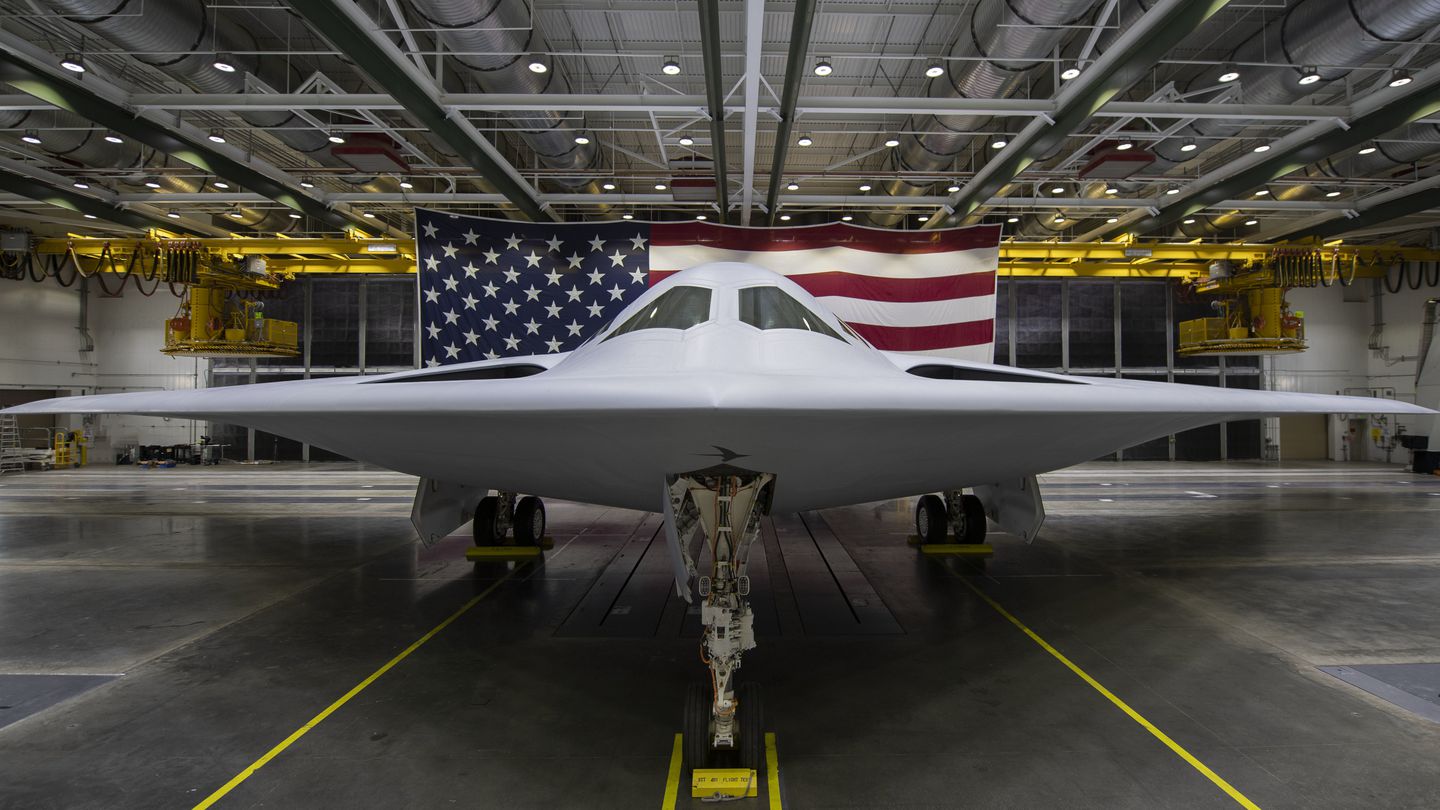 The B-21 Raider was unveiled to the public at a ceremony on Dec. 2, 2022. (U.S. Air Force)