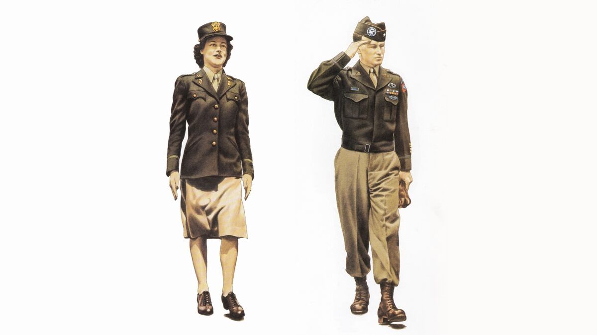 order army pinks and greens