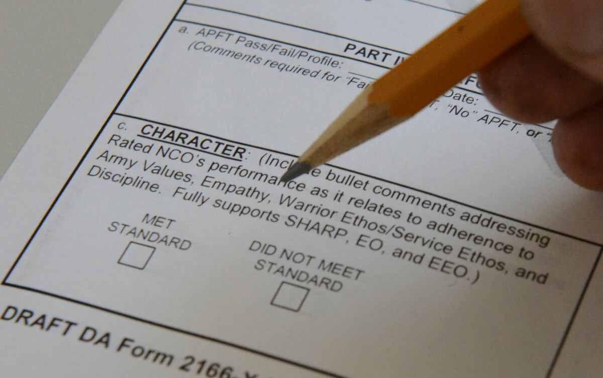 New Nco Rating System On Target For A September Launch