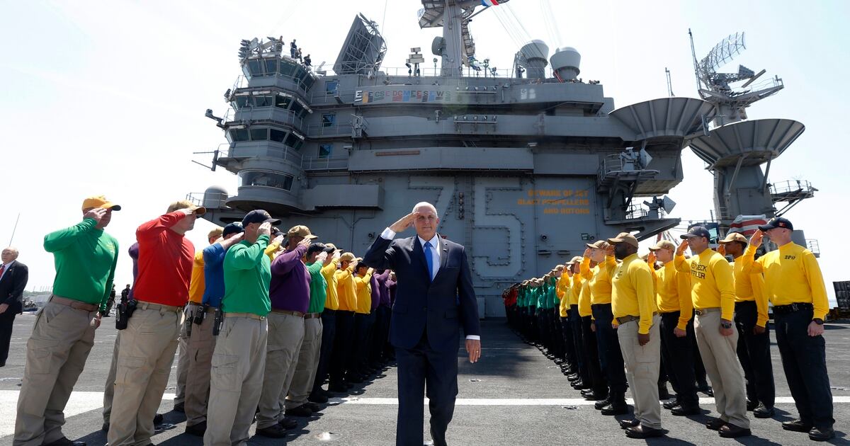 White House changes mind, will refuel aircraft carrier ...