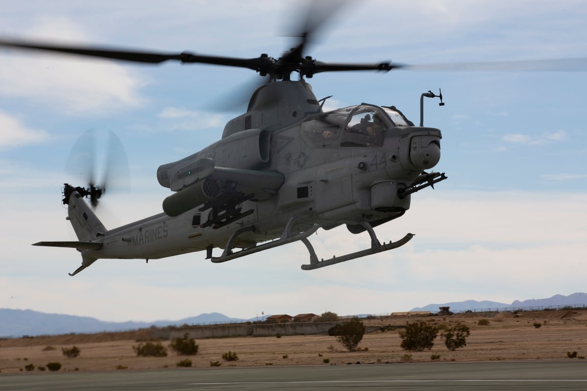 Marines Identify Two Pilots Killed In Ah 1z Viper Helicopter
