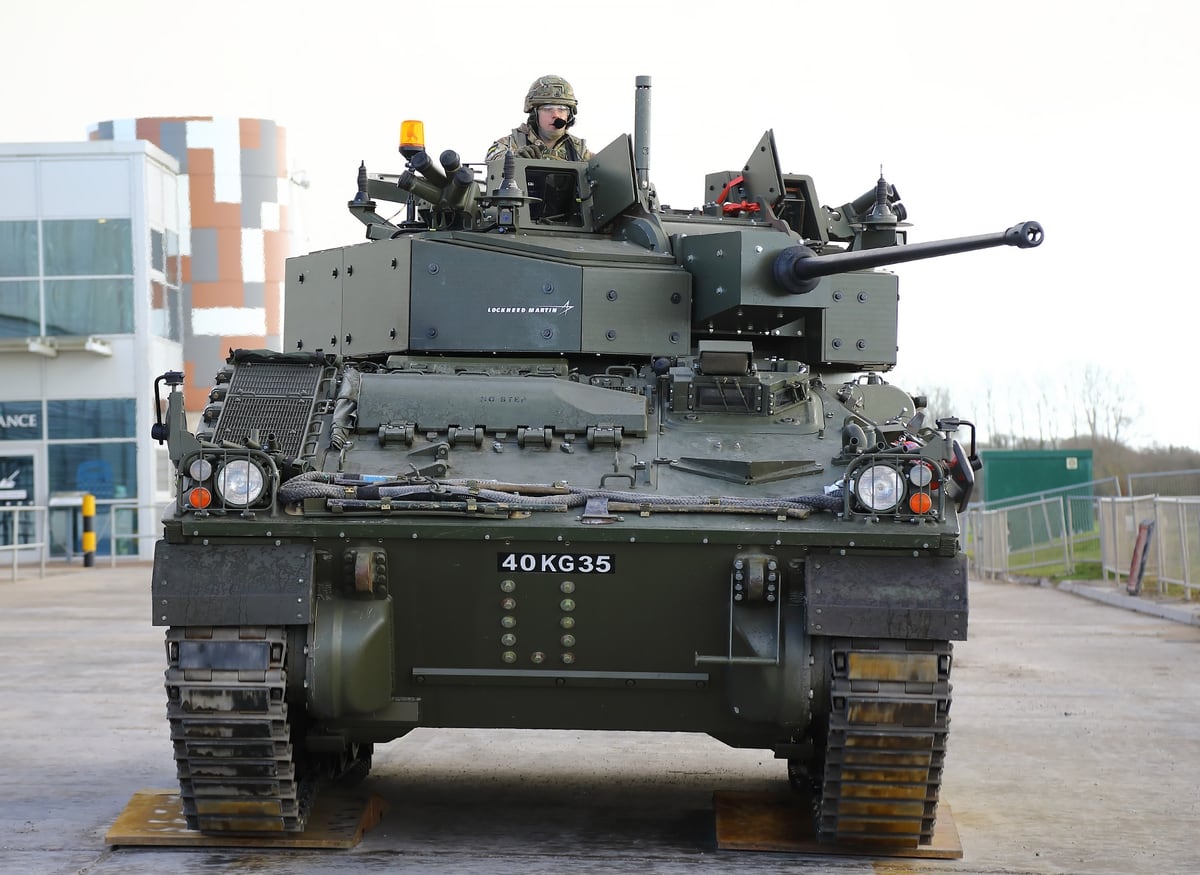 Lockheed Martin Touts Reliability Gains In British Army S Warrior