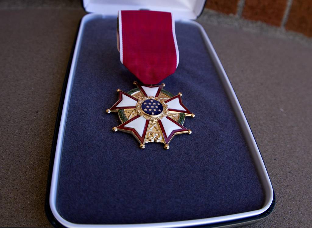 Awarding The Legion Of Merit
