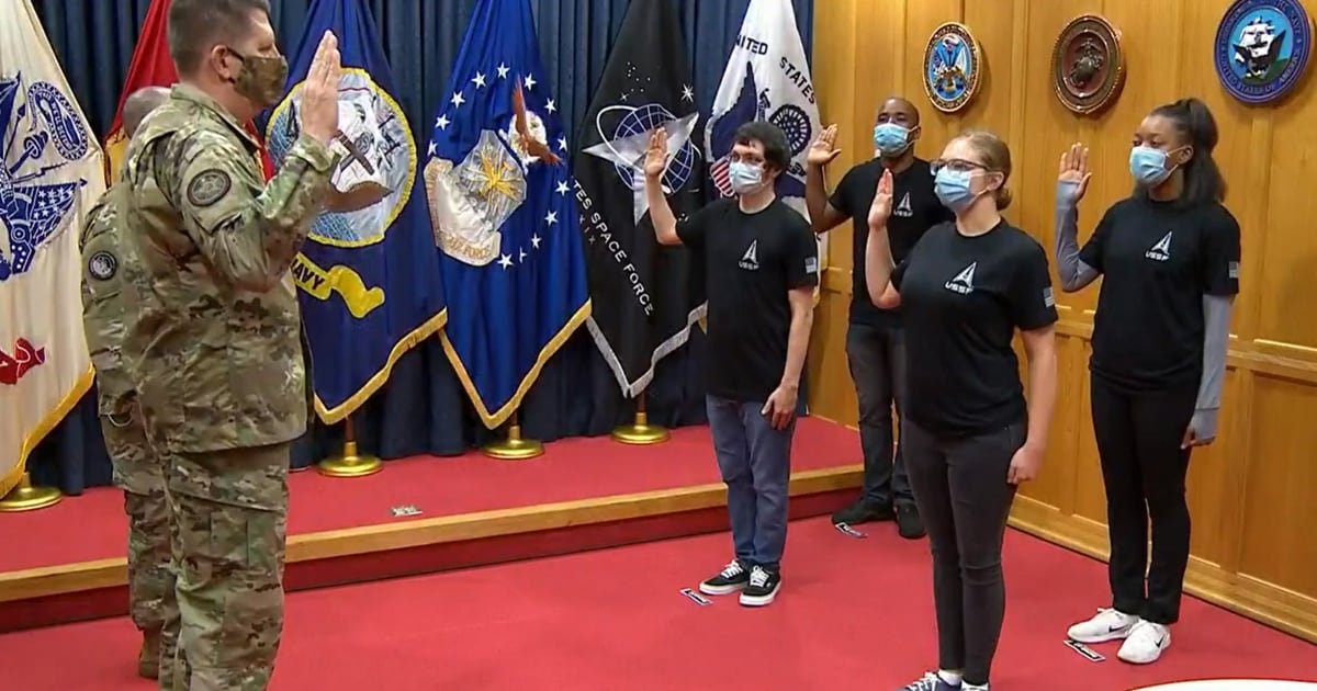 Space Force gets its first recruits