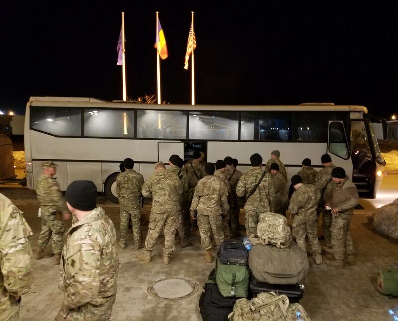 500 U S Troops Arrive In Romania To Bolster Defense