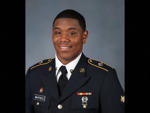 Spc. Henry Mayfield Jr. died during an al-Shabab attack on Jan. 5, 2020, in Manda Bay, Kenya. (Facebook)