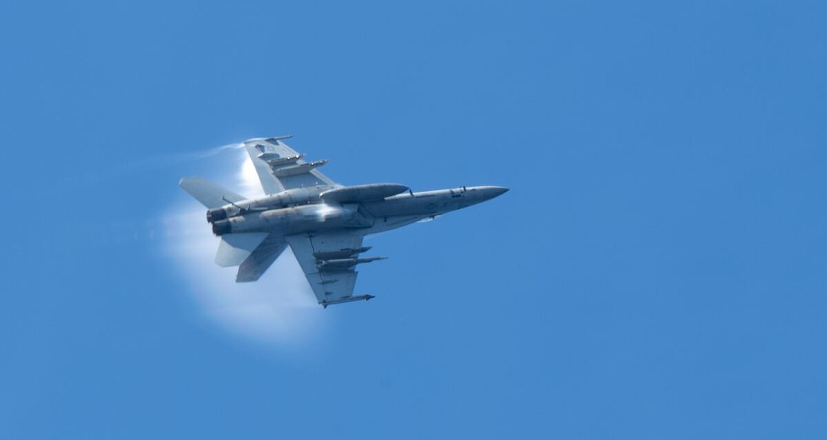 Navy Jet Crashes In Death Valley