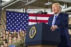 Support for Trump is fading among active-duty troops, new poll shows