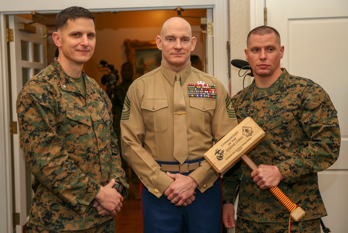 This Marine unit is the most physically fit in the Corps — at least for