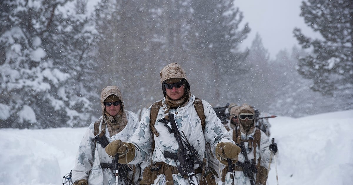 Marine Corps Steps Up Winter Warfare Training As Global Threat Shifts
