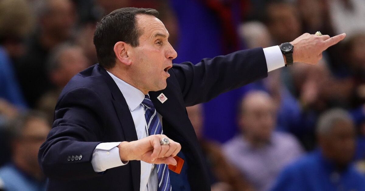 Duke’s ‘Coach K,’ an Army vet, has advice for transitioning service members