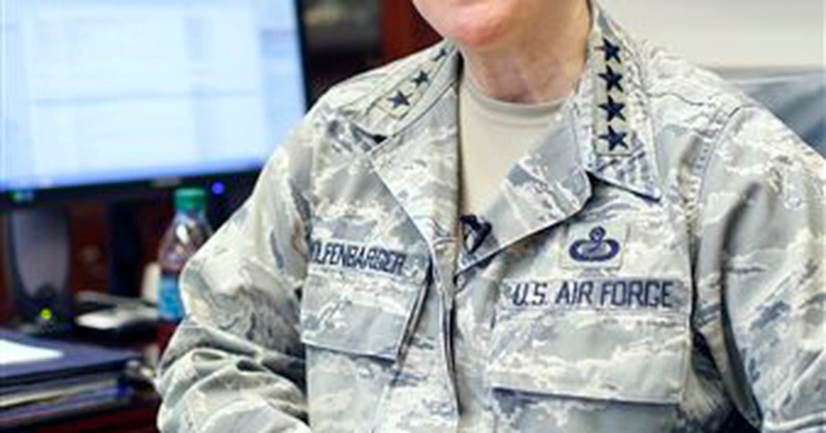 First female fourstar general in Air Force to retire