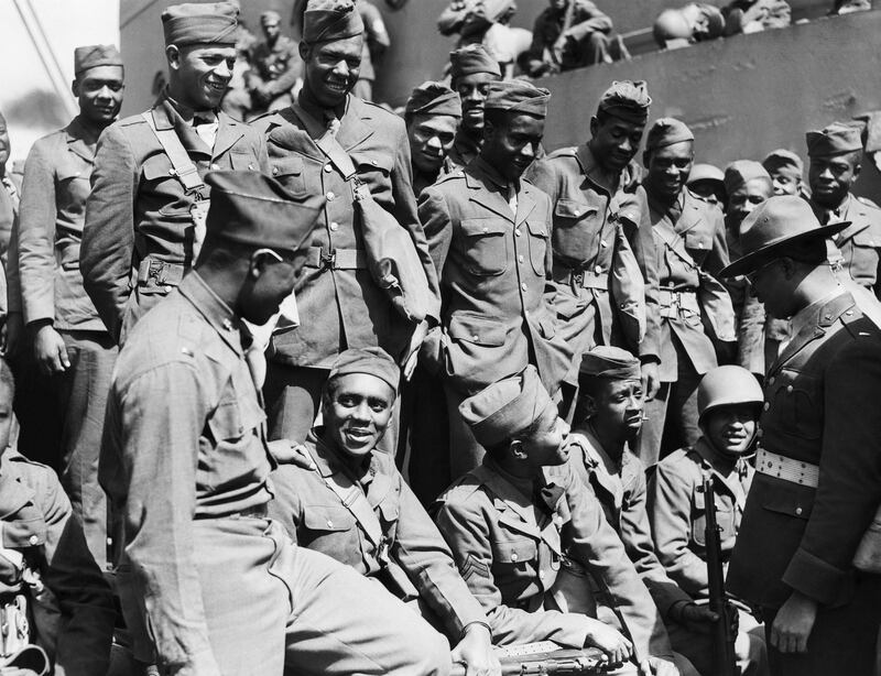 African American Gis Of Wwii Fighting For Democracy Abroad And At