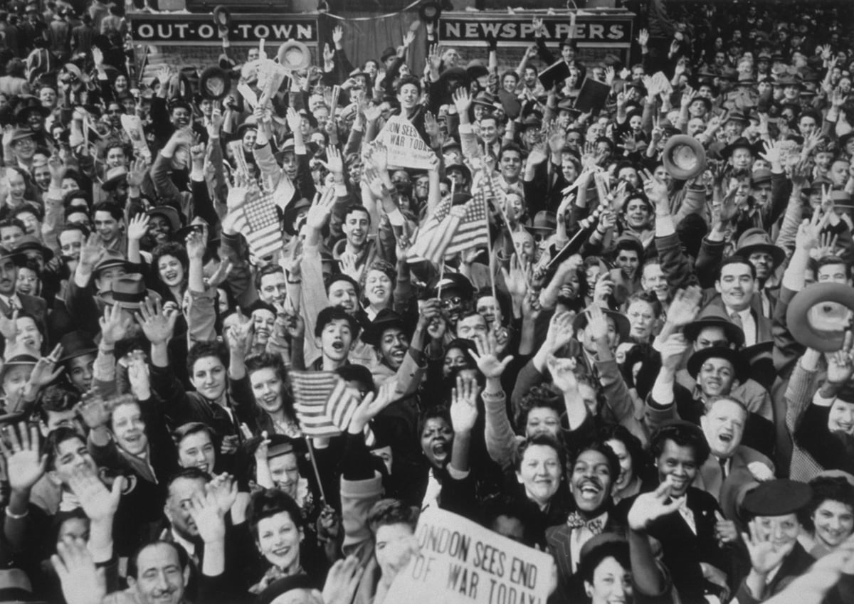 V-E Day 1945: The celebration heard 'round the world