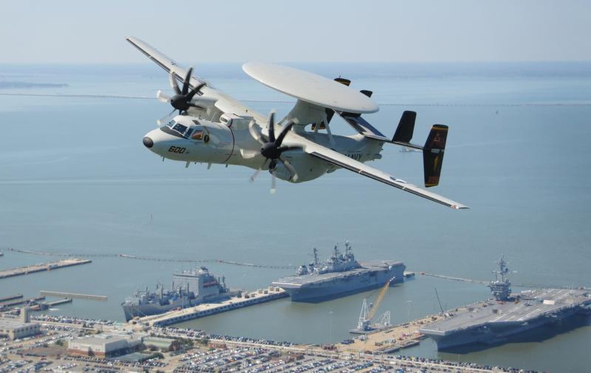 New Navy E 2d Aircraft Goes Operational