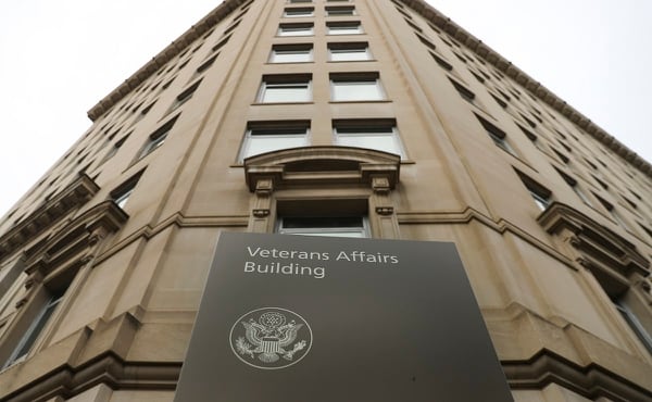 The Department of Veteran Affairs headquarters in Washington, D.C. is show on Feb. 14, 2018. The new budget deal reached by lawmakers early Friday morning includes $185.4 billion for the department. (Pablo Martinez Monsivais/AP)