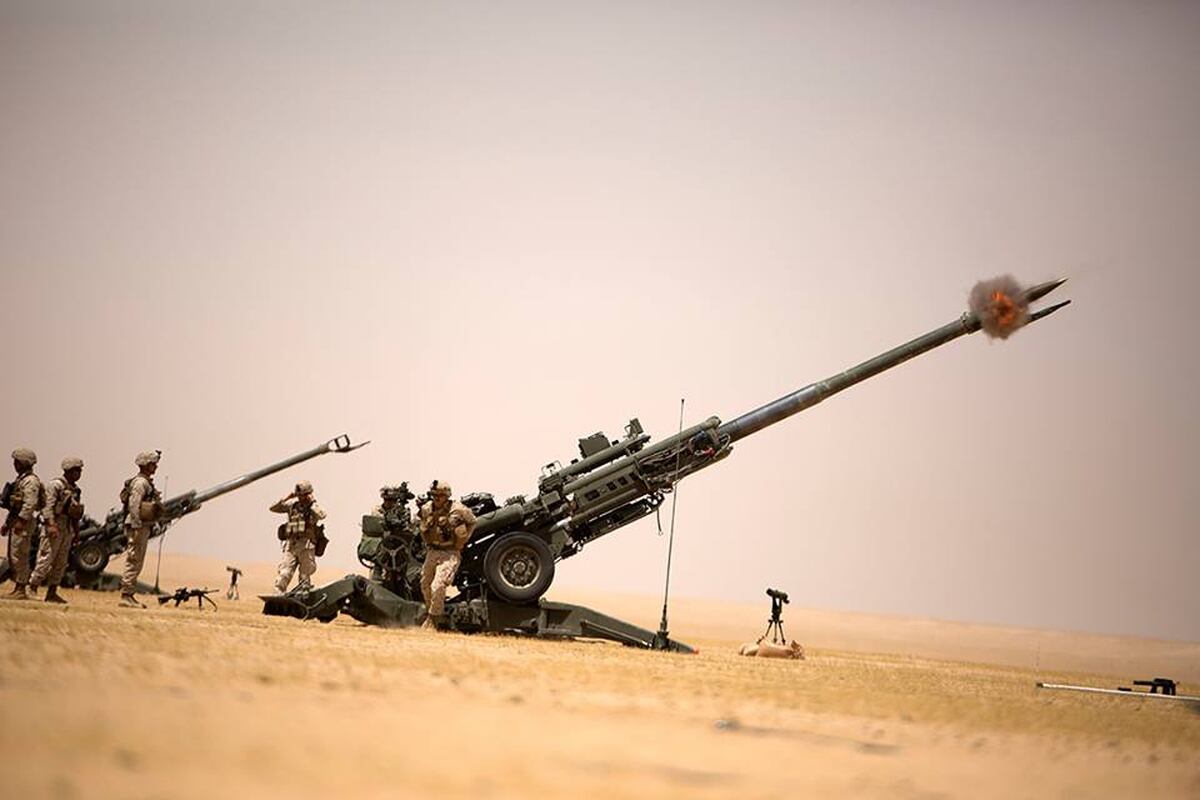 New Marine Artillery Unit Arrives In Syria Ahead Of Raqqa Offensive