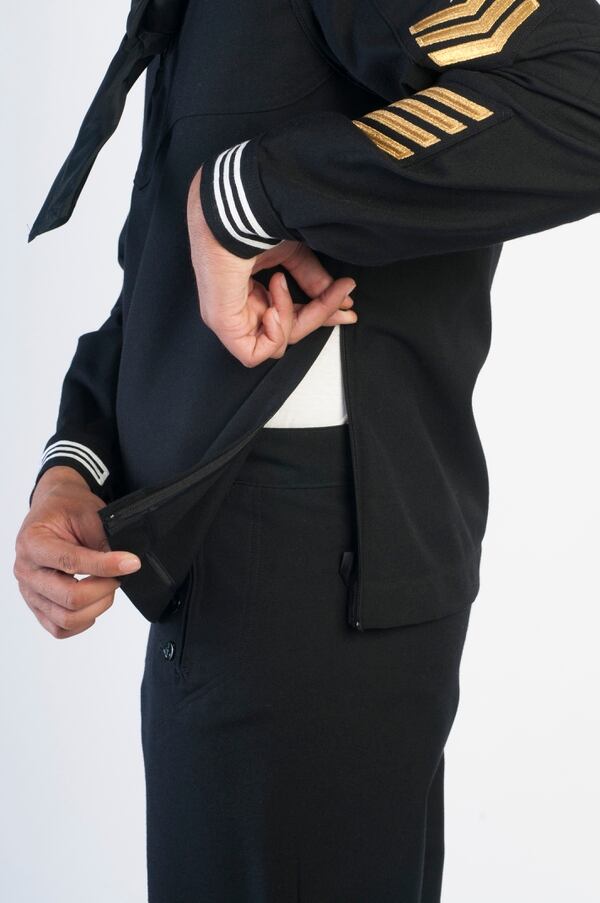 White and blue crackerjacks moving forward