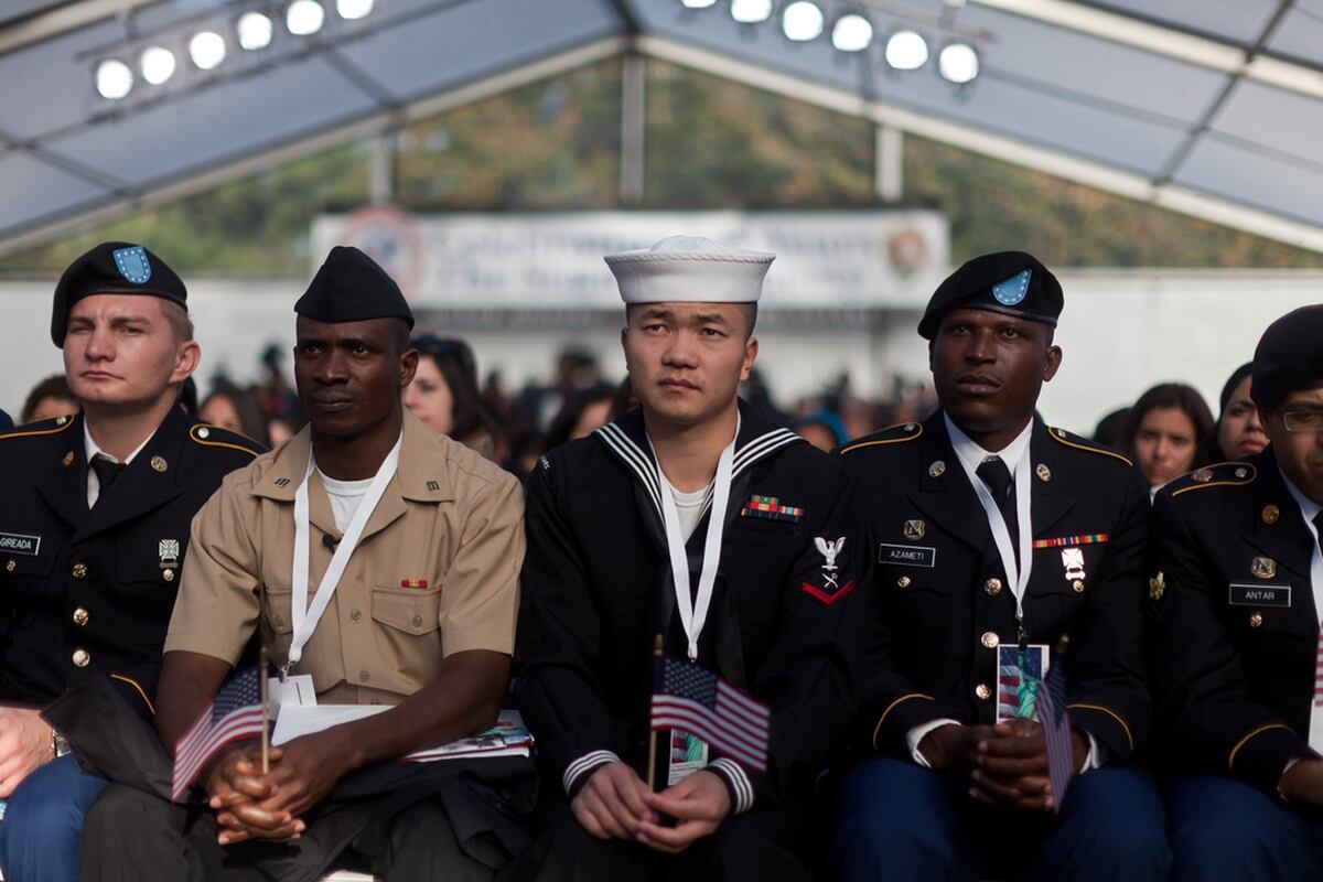 Report Pentagon will send greencard recruits to boot