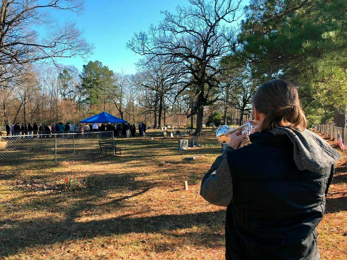 Bugle Bugle Bugle 2019 Xxx - University trumpeters among volunteers playing 'Taps' for veterans ...