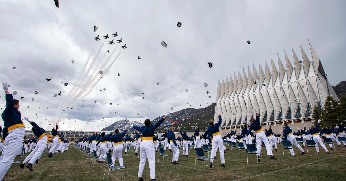 Cadets graduate in scaleddown ceremony after trying semester at Air