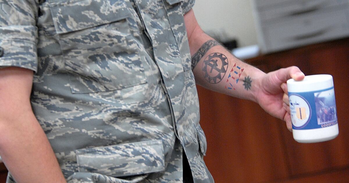 Airmen weigh in on possible changes to tattoo policy