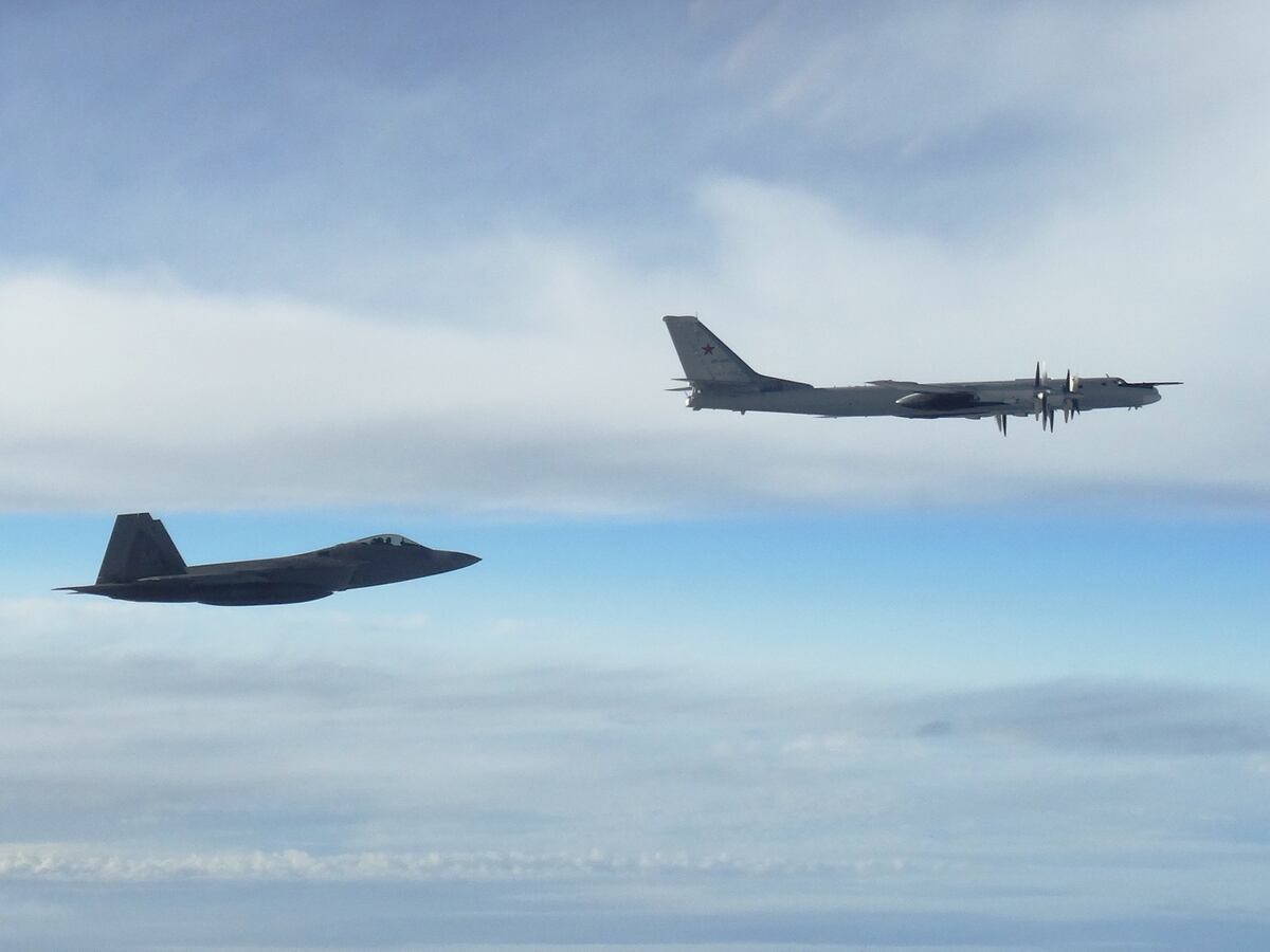 Russia Says Its Bombers Escorted By Us Jets Over Bering Sea