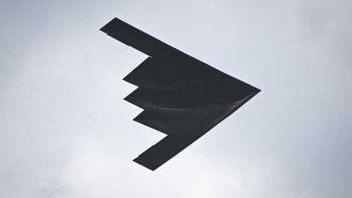 The newest version of the nuclear B61 gravity bomb could be ready to fly aboard U.S. aircraft, like the B-2 bomber seen here, early in the next decade. (Tech. Sgt. Matt Hecht/U.S. Air National Guard)