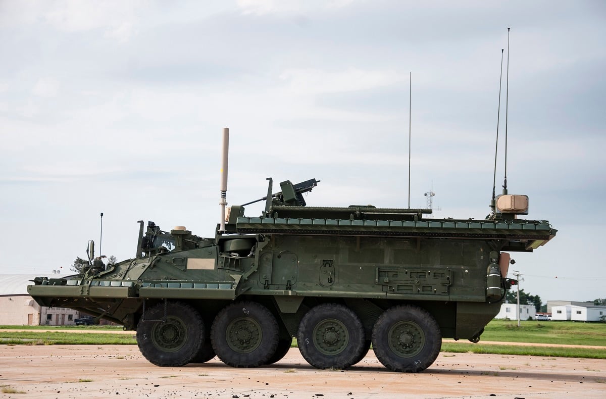 Iron Curtain Is Out As Possible Active Protection System For Stryker