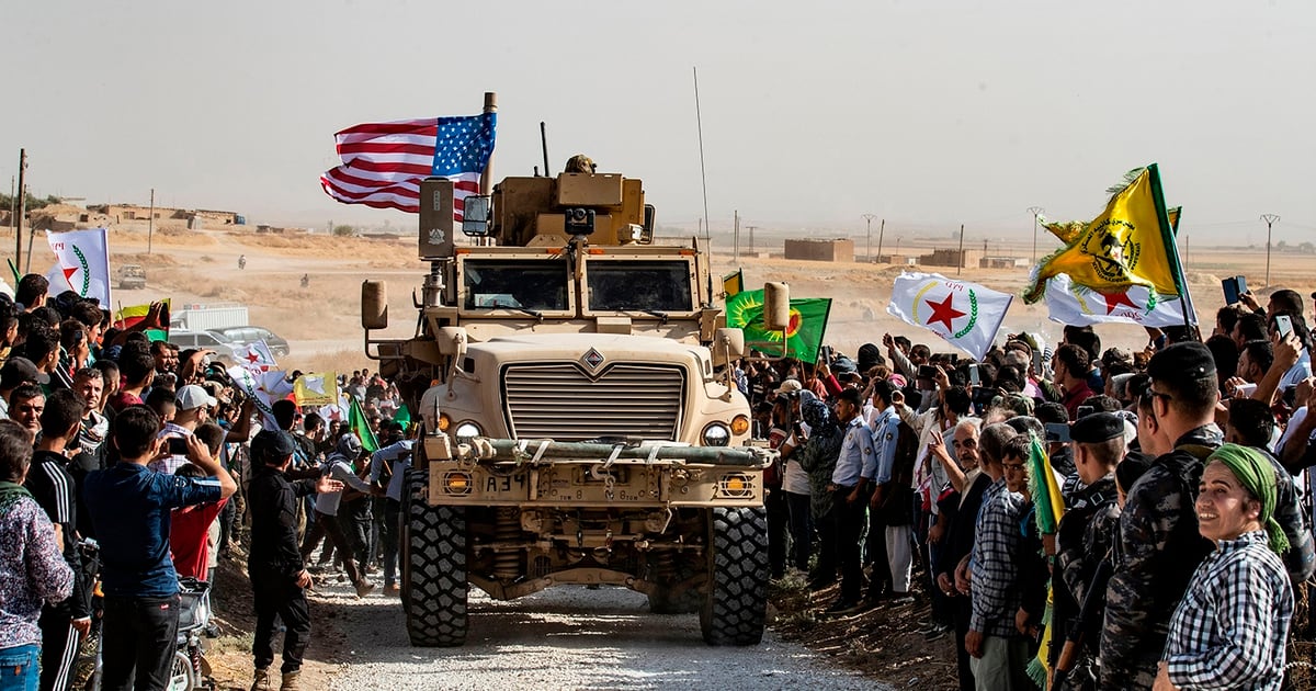 Silent protest? Withdrawing US soldier seen wearing previously banned Kurdish militia patch
