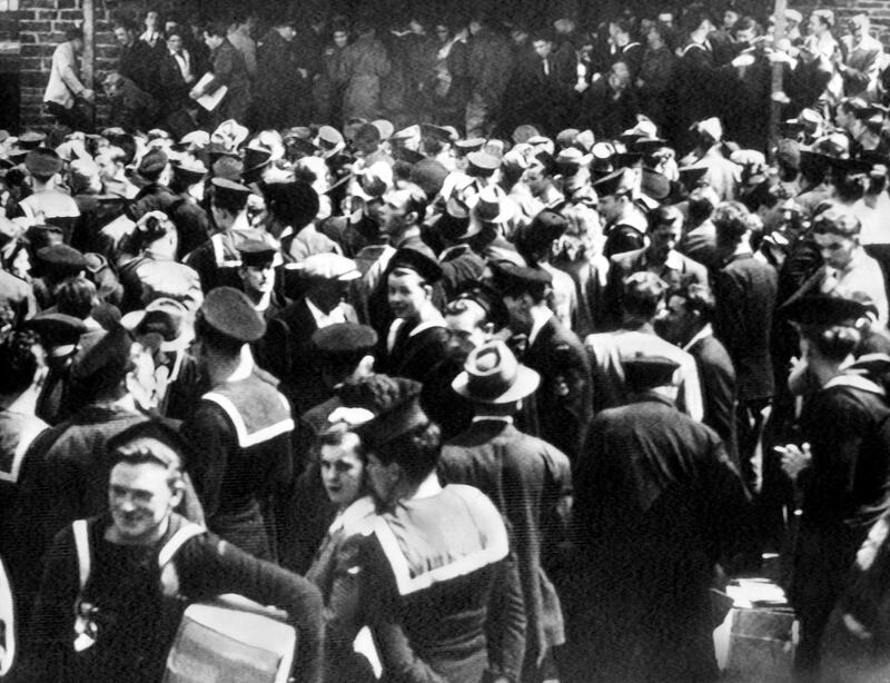 V E Day 1945 The Celebration Heard Round The World