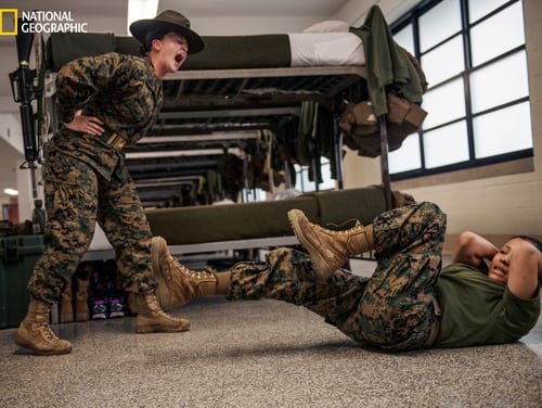 Marines Lay Out Plans For Gender Integrating Boot Camp At The Platoon Level