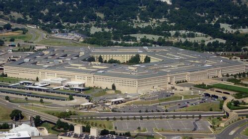 The Pentagon is seen from the air over Washington, DC on August 25, 2013. (SAUL LOEB/AFP/Getty Images)