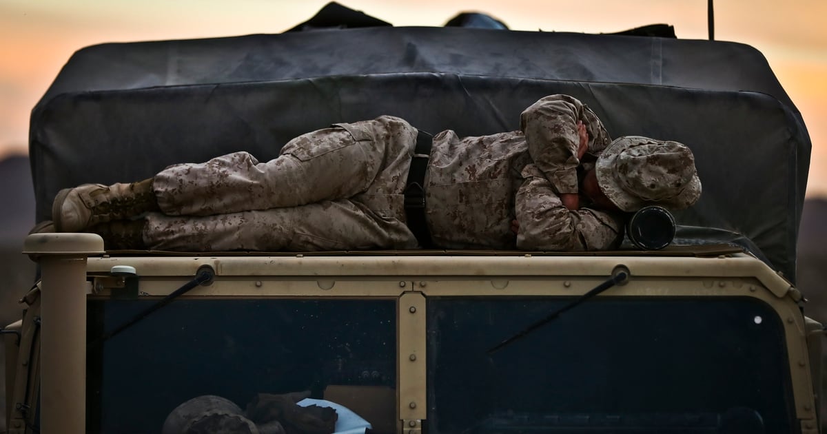 Insomnia In The Military Is Up 650 Percent Since 2003 Here S How
